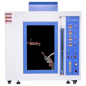 Buy cheap Manual Vertical Flame Test Chamber for Plastic Combustion 220V from wholesalers