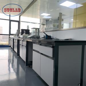 Buy cheap Acceptable OEM/ODM Chemistry Lab Furniture Lab Wall Benches with Integrated Structure from wholesalers