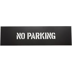 Buy cheap Chemical Resistant No Parking Plastic Letter Stencils Durable Traffic Marking from wholesalers