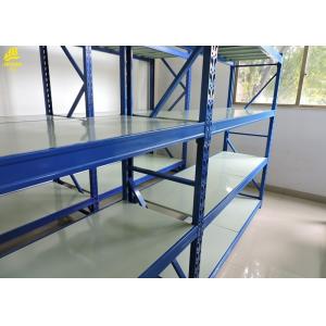 Buy cheap Meduim Duty Supermarket Storage Racks 500KG/ Layer Payload Blue Columns from wholesalers