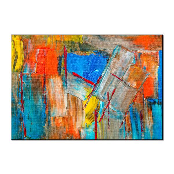 Buy cheap Unframed Handmade Oil Nature Abstract Canvas Paintings For Livingroom Unique Home Decorative from wholesalers