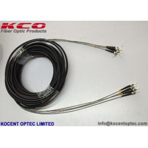 Lc To Fc 4 Core Outdoor Fiber Optic Patch Cable RRU 0.2dB Army Field