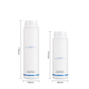 Buy cheap OEM Cosmetic Foam Pump Bottle Matte Finish 180ML 230ML Empty Cylinder from wholesalers