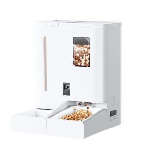 Buy cheap ​Dual Feeding Pet Automatic Feeders No Filter Needed ​Voice Assistant Control product