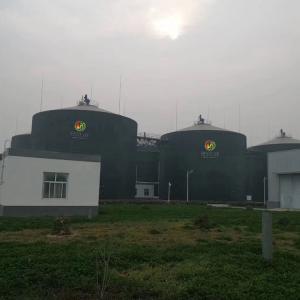 Anaerobic Digester Equipment CSTR Digester With Heat Exchanger