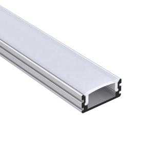 Buy cheap White Surface Mounted LED Profile , U Shape LED Aluminum Channel 17.4mm X 8.5mm from wholesalers