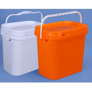 Buy cheap 100% Raw Materials PP Square Plastic Bucket With Handle from wholesalers