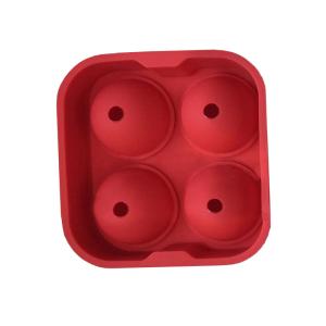 Buy cheap Stackable 4 Cavity Silicone Sphere Ice Cube Tray from wholesalers