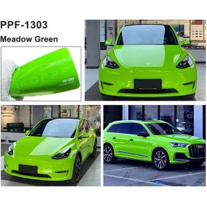Buy cheap Meadow Green Scratch Resistant Peelable Paint Protection Film from wholesalers