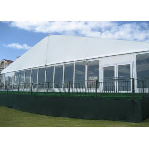 Buy cheap Customized Size Glass Wall System Exhibition Tents Water Fire Proof Marquee from wholesalers