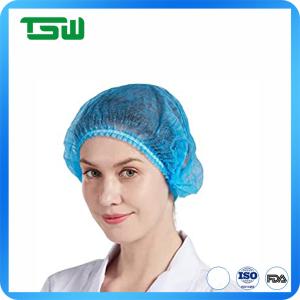 Buy cheap Dustproof Disposable Non Woven Surgical Cap ISO13485 from wholesalers