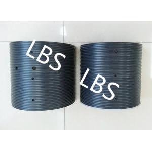 Buy cheap Fully Machined Bolted Connection Wire Rope Sheaves Black Polymer Material from wholesalers