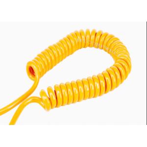 Buy cheap Jacket PU 4M Telephone Spiral Cable For Electronic Equipment from wholesalers