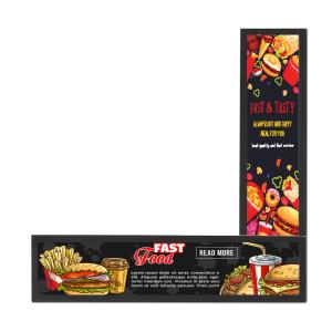 Buy cheap Wall Mounted 300nits Stretched Bar Lcd Panel 2560x1080 FCC from wholesalers