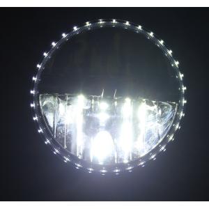 Buy cheap 1 Pair 7 INCH White 30W 6000K Round LED Daytime Running Light DRL Car Fog Day Driving Lamp from wholesalers