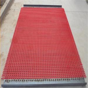 Buy cheap Wire Vibrating Mesh Pu Screen Panel Fully Welded Square Or Rectangular from wholesalers
