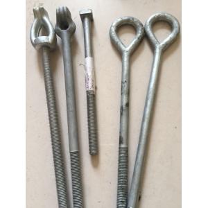 Buy cheap Galvanized Oval Eye Bolts 3/4