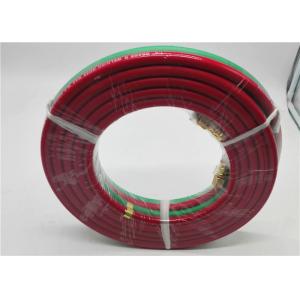 Buy cheap Grade R 1 / 4 Inch X 25 FT  Twin Welding Hose With Brass Fittings , Long Life from wholesalers