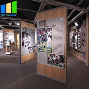 500mm Width Sliding Partition Walls Aluminium Decorative Hanging Room Divider