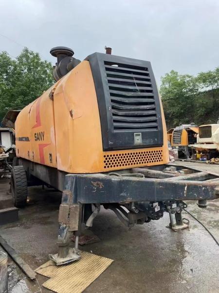 Buy cheap Sany HBT12020C-5M Used Concrete Trailer Pumps For Sale Power And High Reliability from wholesalers