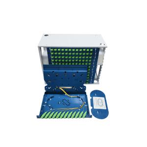 19'' Fiber Optic Patch Panel Max Capacity 144 Fiber SC LC FC ST Connector Rack