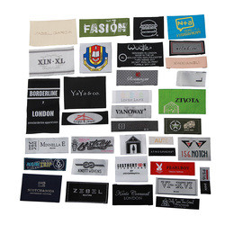 Custom personalized garment label woven cloth label