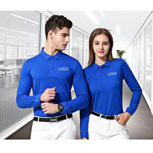 Buy cheap Uniform Work Polo T Shirts Modern Fashion Design Unisex Garments Launderable from wholesalers