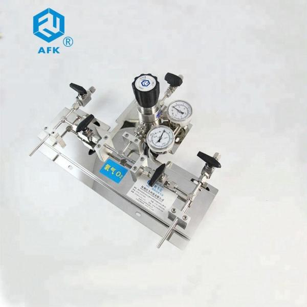 Buy cheap R1100 malaysia ss changeover nitrogen regulators, manual gas panel from wholesalers