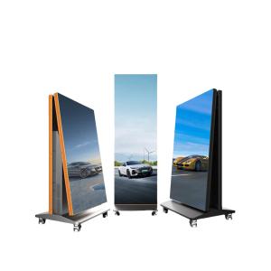 Buy cheap Foldable LED Poster With P1.25mm Pixel Pitch 46kg Cabinet Size 640x1920mm For Dynamic Advertising In Shopping Centers from wholesalers