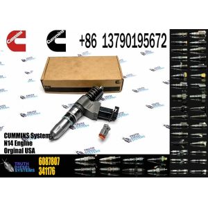 Buy cheap QSN14 N14 Engine Fuel Injector 3411381 6087807 3411385 3087560 for Cummins Injector from wholesalers