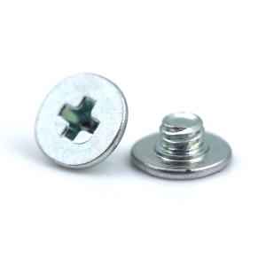 Buy cheap Zinc Plated M1.7 Phillips Flat Head Micro Screw – 1.7mm Length for Electronics/Optical Devices from wholesalers