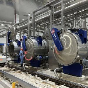 Buy cheap Customized Canned Food Production Line with 500-10000kg/Day Capacity 380V 50Hz Power and 100g-3kg Container Size from wholesalers