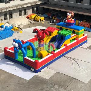 Buy cheap Airtight Bouncy Castles With Slides Customize Indoor Kids Air Inflatable Amusement Park from wholesalers