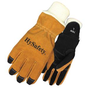 NFPA1971 High Dexterity Heat Resistant Gloves Cowhide Structural Firefighting