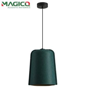 Felt Pendant Light Shade Living Room Luxury Color Modern Polyester Fiber Sound