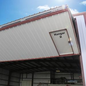 Q345 Prefab Airplane Hangar Pre Engineered Prefabricated Aircraft Hangars