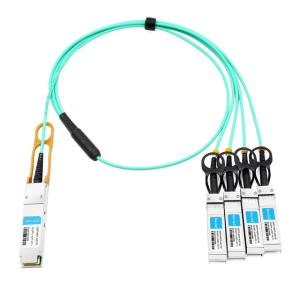 Buy cheap Juniper EX-QSFP-4X10G-AOC1M Compatible 1m (3ft) 40G QSFP+ to Four 10G SFP+ Active Optical Breakout Cable from wholesalers