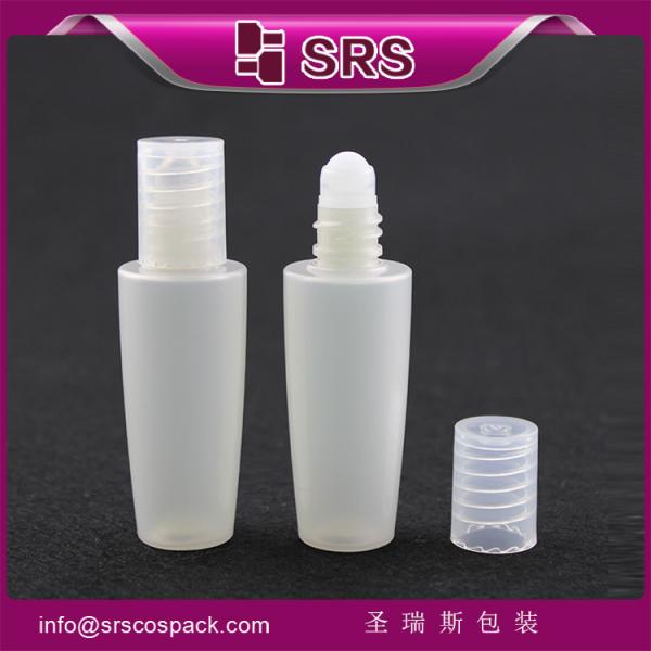 12ml 15ml PET bottle with steel ball for perfume ,high quality roll on small