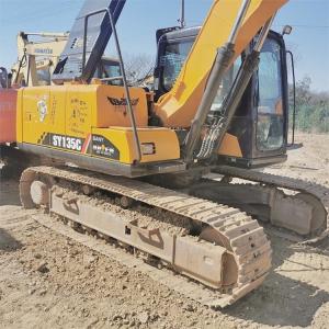 Buy cheap Sell Sany SY135 Crawler Chain Excavator with Original Hydraulic Pump and ISUZU Engine from wholesalers
