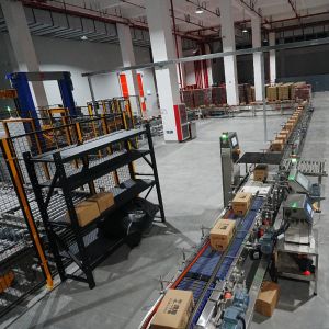 High Quality Automatic Single Channel Gantry Palletizer Loading Crate Machine