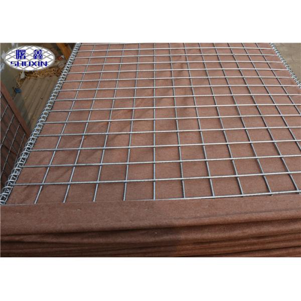 Quality Defensive HESCO Barriers Blast Wall Against Explosions Oxidation - Resisting Feature for sale