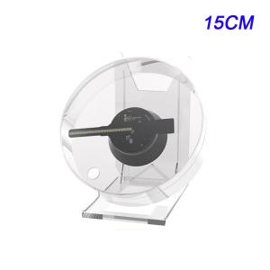 Immersive 15cm 3D Holo Fan Programmable Hologram Fan For Entertainment Venues