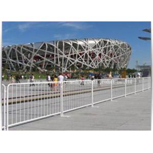 Buy cheap Hot-Dipped Galvanized Temporary Fence 1100X2100mm Steel Tube Frame from wholesalers
