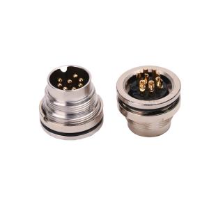Buy cheap 60V M16 Circular Connector IP67 8pins Male Screw Termination from wholesalers