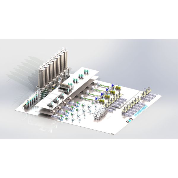 Buy cheap Customized Turnkey Material Handling Solution For Modified Plastics Factory from wholesalers