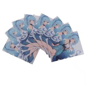 China Custom Card Holders Protective Toploader Transparent Standard Trading Cards Sleeves on sale