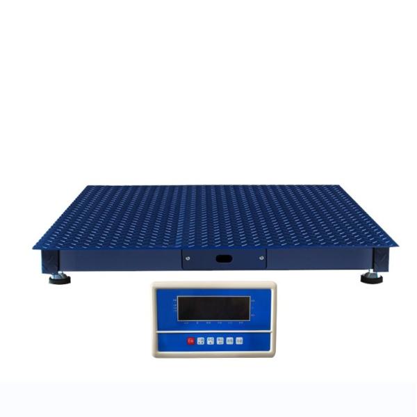 Quality 1t 2t 3t Digital Electronic Platform Weighing Floor Scale Weighbridge with Max Weight 1t/2t/3t and AC/DC Power Supply for sale