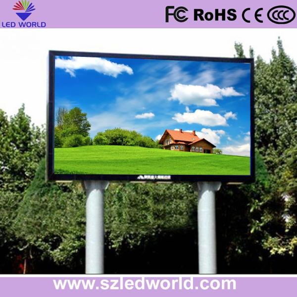Buy cheap High Brightness Outdoor Fixed LED Display 1R1G1B Pixel Configuration Refresh Rate≥1920Hz from wholesalers
