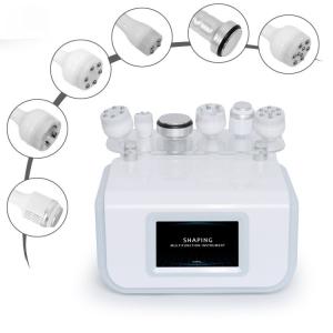 Buy cheap Portable RF Vacuum Cavitation Machine 6 Handles Body Slimming Lipo Laser 80K from wholesalers