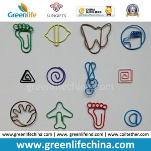 Buy cheap Custom Logo Shaped Animal Shapes Paper Clips Good Paper Fasteners from wholesalers